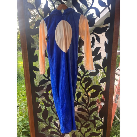 Sonic The Hedgehog Other - Sonic The Hedgehog Kids Plush Character Suit One Piece Pajamas Blue L
